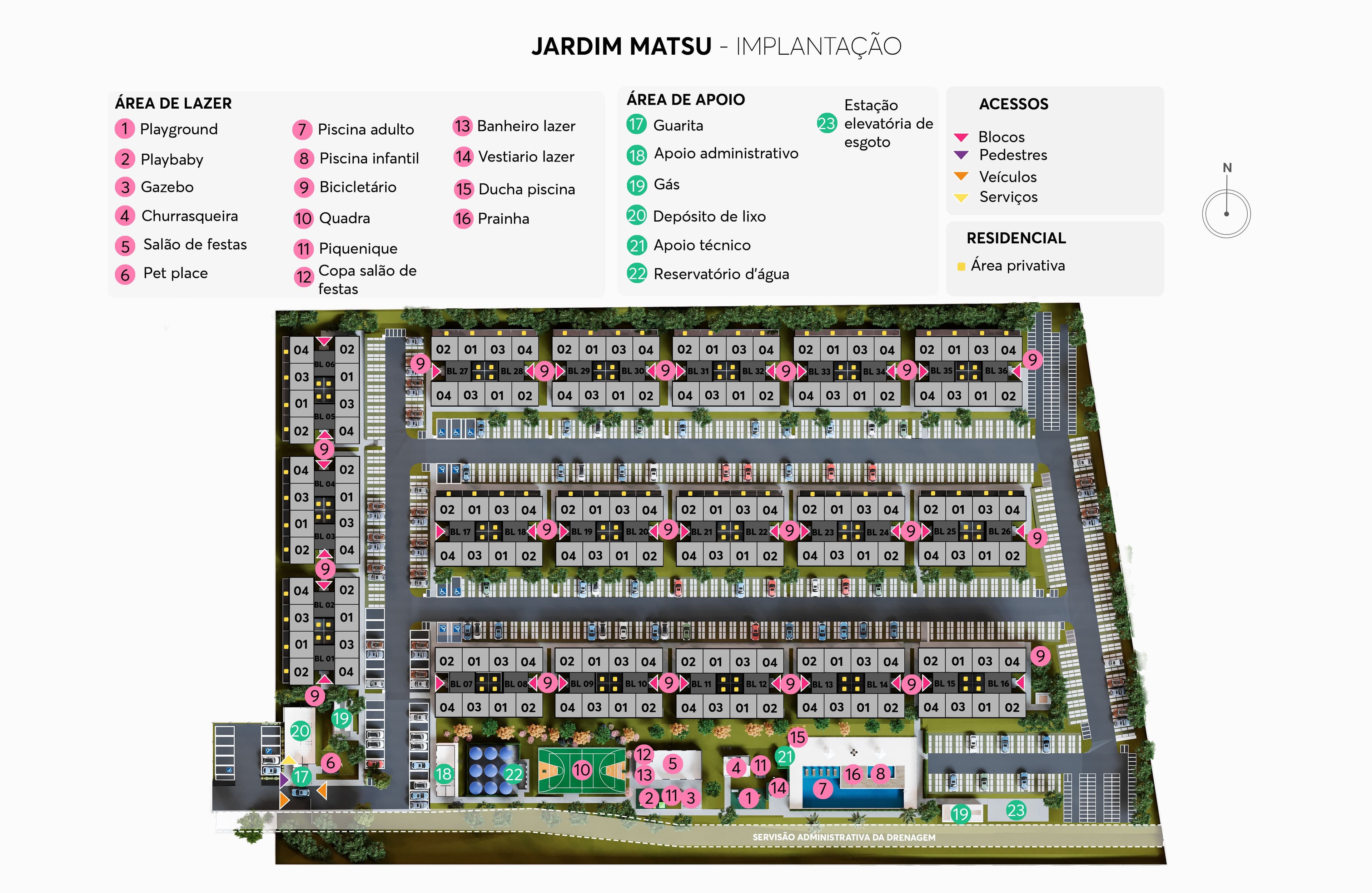 Plantas - Residencial-Jardim Matsu 1
