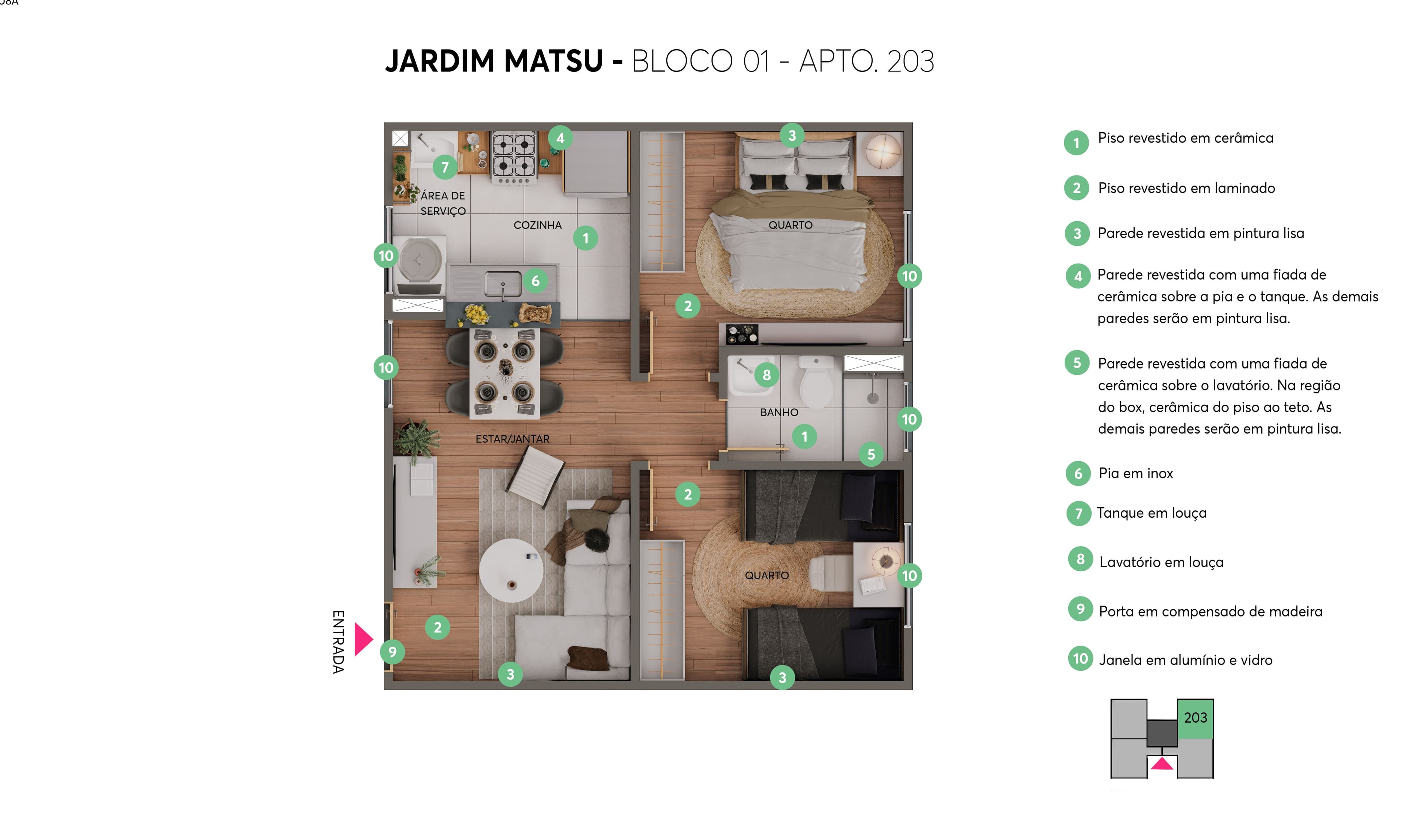 Plantas - Residencial-Jardim Matsu 4