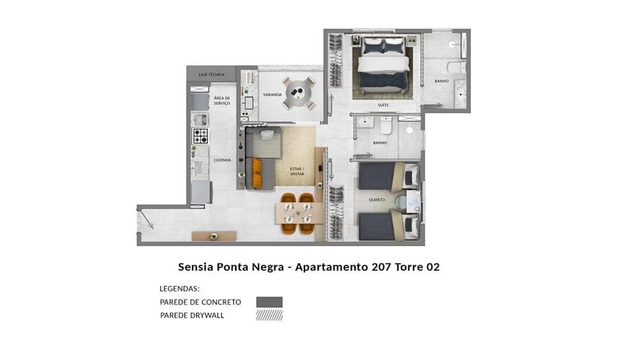 Plantas - Sensia Ponta Negra 2